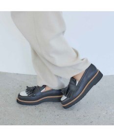 MODE ET JACOMO <carino>【レイン対応】【2WAY】厚底タッセルローファー
