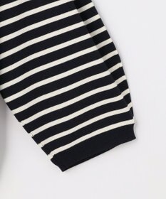 組曲 S 【先行予約・WEB限定】クリアストレッチビジューレーン6分袖 ニット