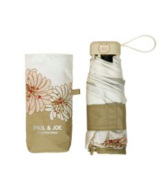 MOONBAT 【UVカット/コンパクト】ポール & ジョー (PAUL & JOE ACCESSOIRES) 折りたたみ雨傘 クリザンテーム