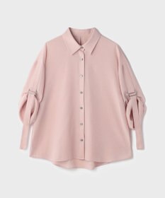 GRACE CONTINENTAL ロールアップスリーブトップス