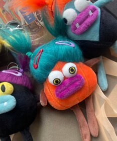 WEGO 悪魔お野菜モンスターぬいぐるみキーホルダー