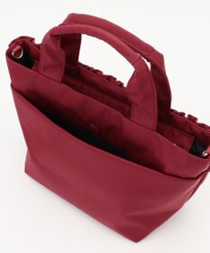 TOCCA 【ショルダー取り外し可能】FRILL GARLAND NYLONTOTE  トートバッグ
