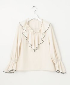 Feroux メローラッフル ブラウス