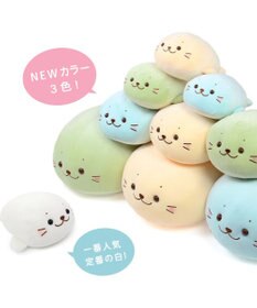 Mother garden しろたん ふわもち ぬいぐるみ 38cm  みるくカラー 《ソーダみるく》 単品