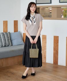 Tiaclasse L フレンチニットプルオーバー