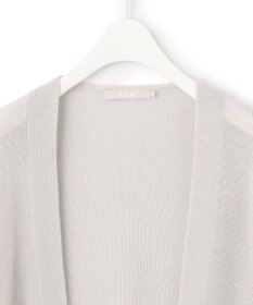 ICB L 【洗える】 コットンアセテート カーディガン