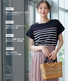 Tiaclasse L フレンチニットプルオーバー