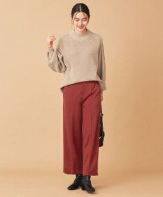 ANY 【吸湿発熱】any HEAT ワイドパンツ