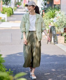 ANY 【WEB限定】シアーフードブルゾン