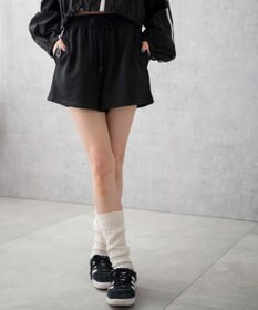 WEGO 【ウエストゴム】スウェットイージーショートパンツ