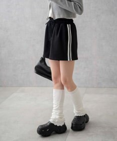 WEGO 【ウエストゴム】スウェットイージーショートパンツ