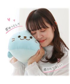 Mother garden しろたん ふわもち ぬいぐるみ 38cm  みるくカラー 《ソーダみるく》 単品