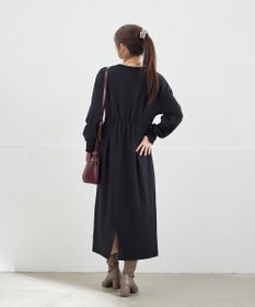 Tiaclasse L 【吸水発熱 / 静電気防止】ポンチタックワンピース