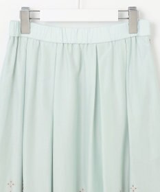 自由区 S 【カタログ掲載・洗える】エンブロイダリーローン スカート