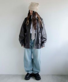 WEGO レースアップネコミミニットキャップ