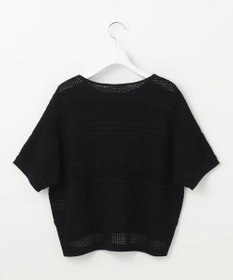 23区 S 【洗える】レーシーパターン ニット