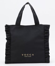 TOCCA 【美人百花掲載】【一部カラー撥水】TRIM WAVES MINITOTE ミニトートバッグ