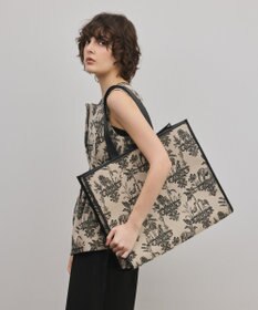 GRACE CONTINENTAL アニマルジャガードトートバッグ