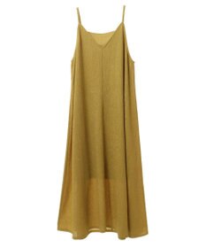 Green Parks BEST PRICE 表面感カットキャミワンピース