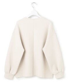 23区 S 【VERY掲載/洗える】コットンエアーダンボール サイドジップ カットソー