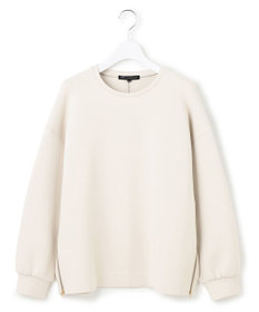 23区 S 【VERY掲載/洗える】コットンエアーダンボール サイドジップ カットソー