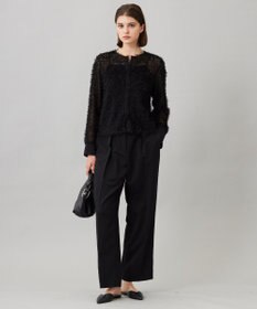 ICB L 【洗える】 フェザーチュール ブラウス