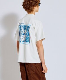 PW CIRCULUS 【吸水速乾 / UV遮蔽率99.5% UVカット / ストレッチ】【MEN】アニマルグラフィックモックT ゴルフ