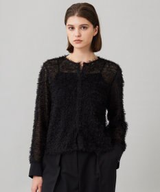 ICB L 【洗える】 フェザーチュール ブラウス