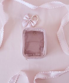 Maison de FLEUR EC限定ピンクマニアクリアポーチS