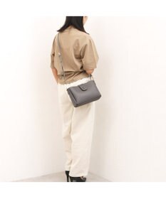 UNBILLION カシュカシュ cachecache / 横型3つ口ショルダーバッグ