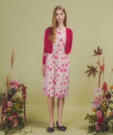 TOCCA 【洗える・消臭】SCARLET MALLOW ドレス