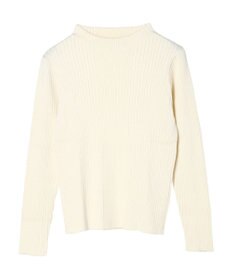 earth music&ecology 切り替えリブニットプルオーバー