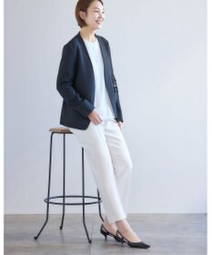 UNFILO ハイウエストテーパードパンツ