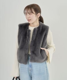 Green Parks ・ｓｗｉｎｇ　ｂｙ　ベルスリーブクルーリブニット