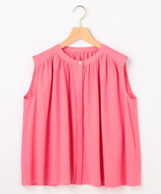 組曲 【先行予約・WEB限定】トリコットジャージー ギャザー カットソー