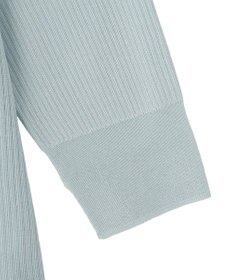 earth music&ecology テーラーカラーニットカーディガン