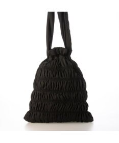 UNBILLION カシュカシュ cachecache / サテンギャザー巾着トートバッグ