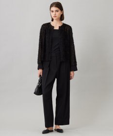 ICB L 【洗える】 フェザーチュール ブラウス