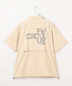 PW CIRCULUS 【撥水加工/ ストレッチ】【MEN】ハーフジップシャツ ゴルフ