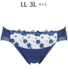 Wing ショーツ KB2060とペア 綿混素材（身生地部） やさしいはきごこち ナチュラルアップブラ はきこみ丈あさめ KF3360 ウイング／ワコール