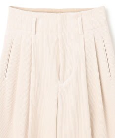 BEIGE， 【洗える】PASTEUR / ウエストベルト付きコーデュロイパンツ