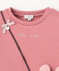 ANY KIDS 裏シャギー ポシェット トレーナー