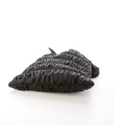 UNBILLION カシュカシュ cachecache / サテンギャザー巾着トートバッグ