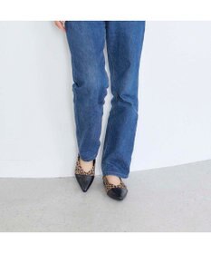 MODE ET JACOMO <noyau>ポインテッドトゥコンビデザインパンプス