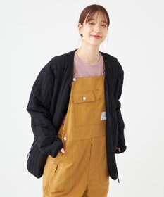 SHARE PARK LADIES 【UNISEX】キルティング蓄熱中綿 Ｖカーディガン（Mサイズ）