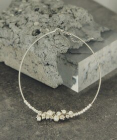 YECCA VECCA パールMIXパイプネックレス