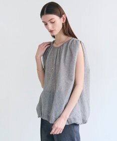 BEIGE， TOPAZ / バルーン シアーニット