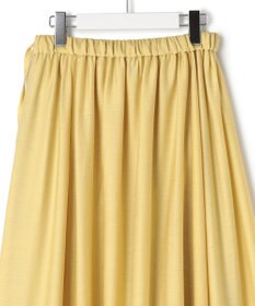 J.PRESS YORK STREET 【WOMEN】シアーフレアギャザー スカート