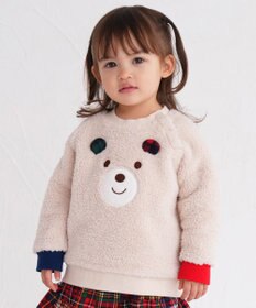 MIKI HOUSE HOT BISCUITS 【80-110cm】 顔ドン ボアフリーストレーナー