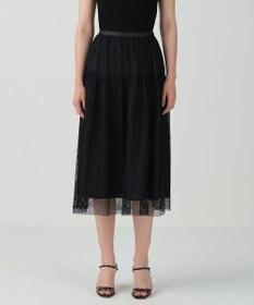 GRACE CONTINENTAL レイヤードタックスカート